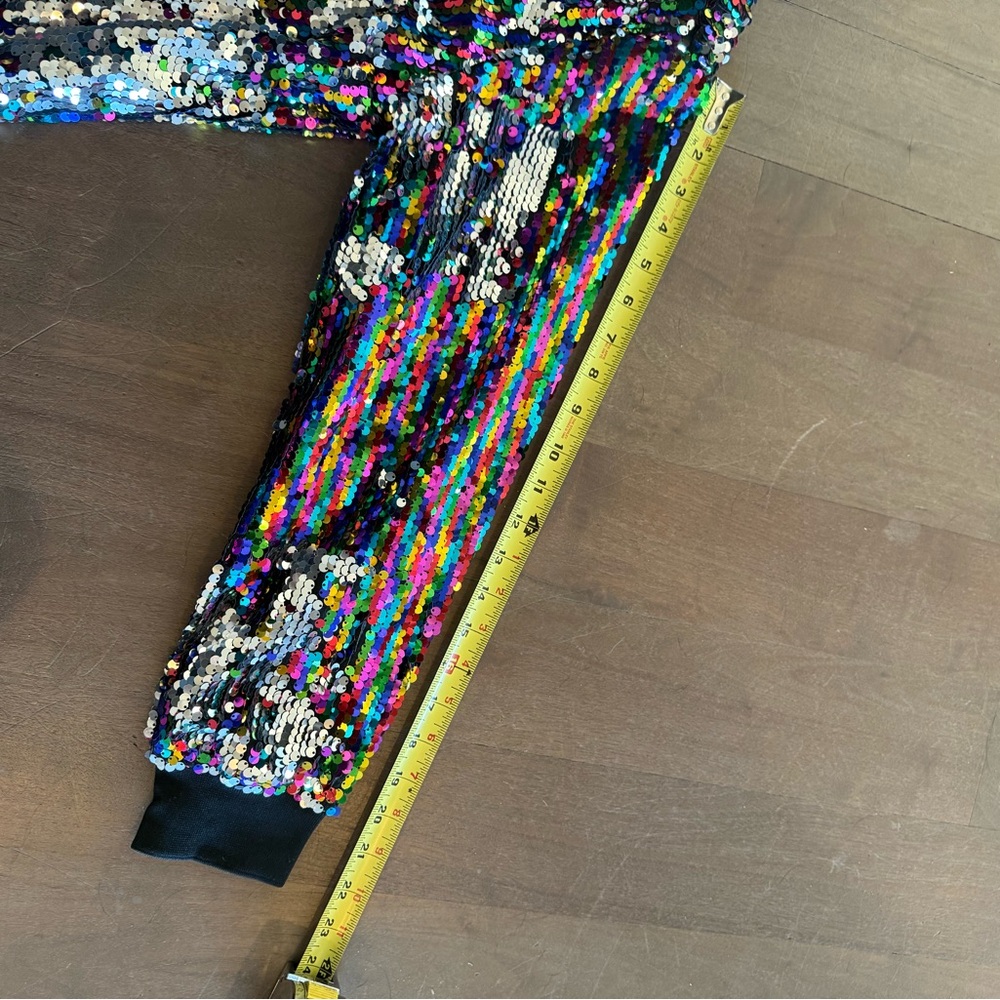 Multicolor Sequin Women's Jacket - Picture 8 of 8